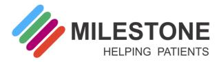 milestone helping patients logo